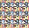 Disney Mickey Mouse Facial Expressions 12x12 Scrapbook Paper
